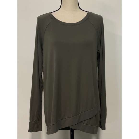 Threads 4 Thought Crewneck Lightweight Sweatshirt Green Size S - Picture 1 of 5